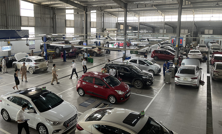 Xưởng dịch vụ Hyundai Thanh Hóa được đầu tư và nâng cấp toàn diện