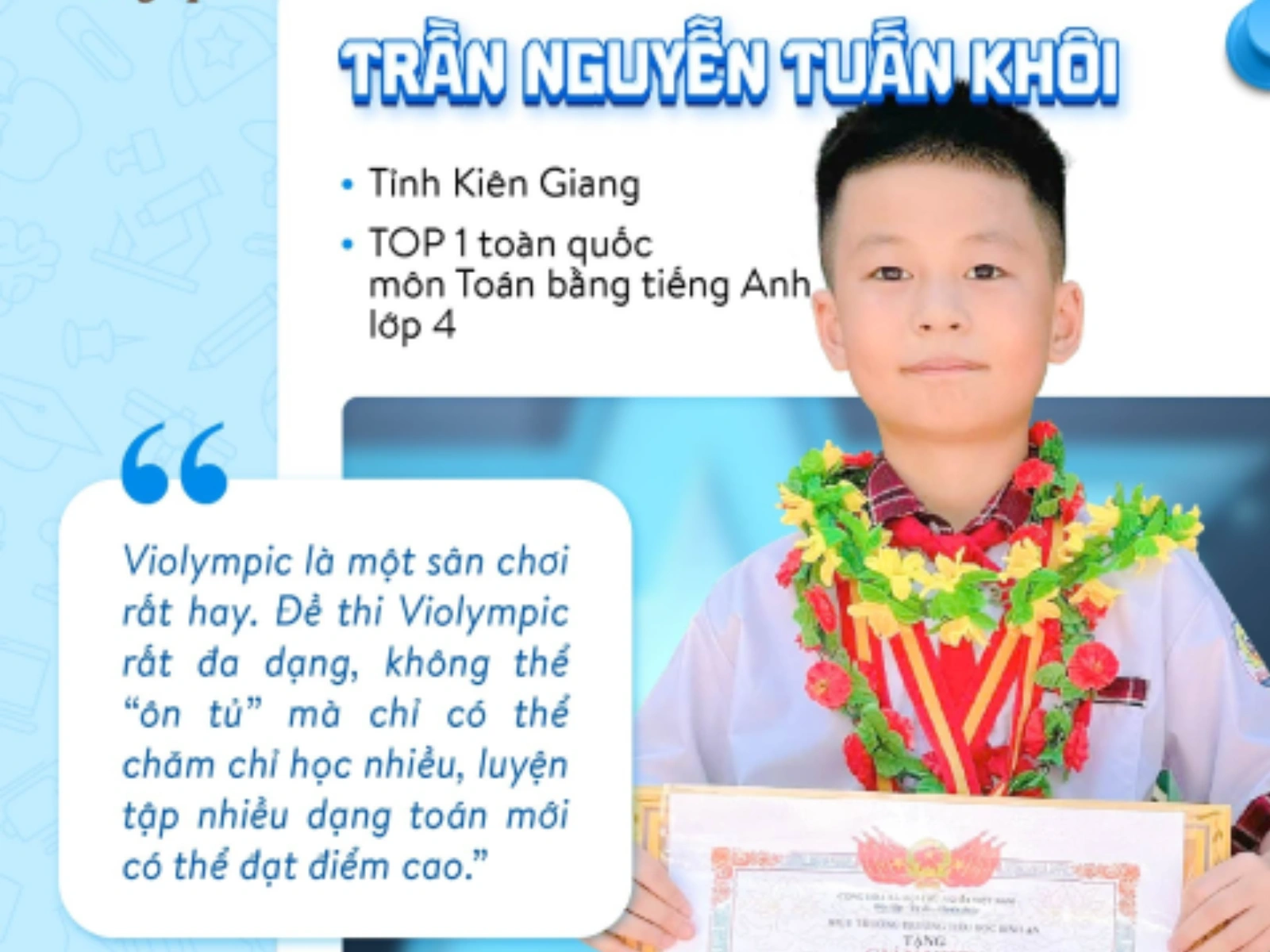 Violympic là nền tảng học toán online miễn phí chất lượng cao