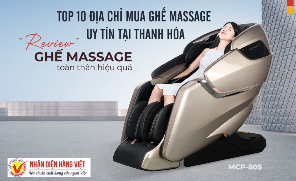 [ REVIEW ] Đánh Giá TOP 10 Địa Chỉ Bán GHẾ MASSAGE Giá Rẻ - Uy Tín tại Thanh Hóa